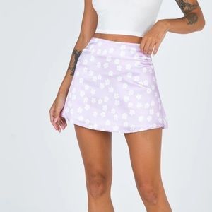 Princess Polly Olton Mini Skirt in lilac